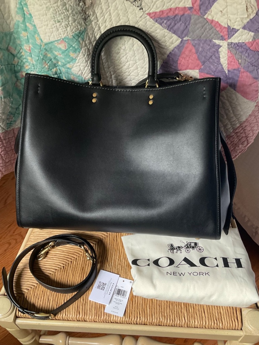 Coach Rogue 40 Black - Picture 2 of 8